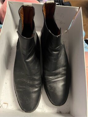 Common projects leather Chelsea boots